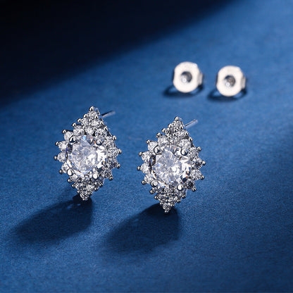 Radiant Marquis Cut Jewelry Set with Necklace, Ring, and Earrings